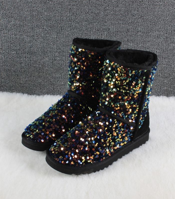 STIVALETTI IN SHEARLING