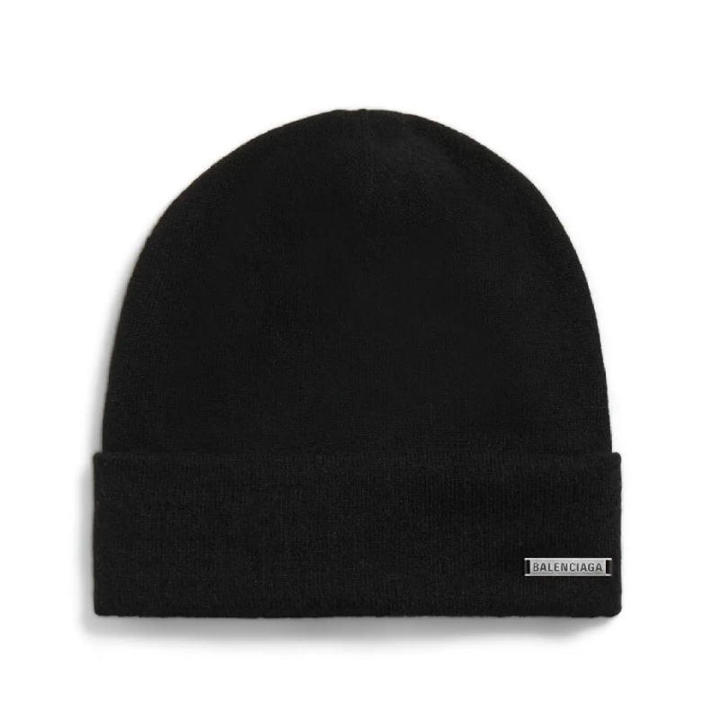 BLNCG Cashmere And Wool Beanie in Black