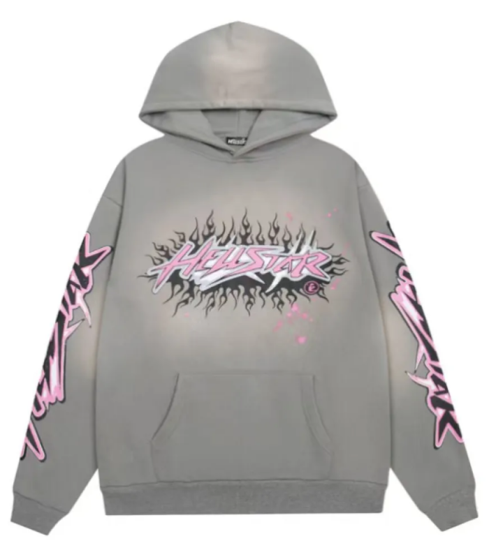 HLSTR Future Flame Hoodie Grey