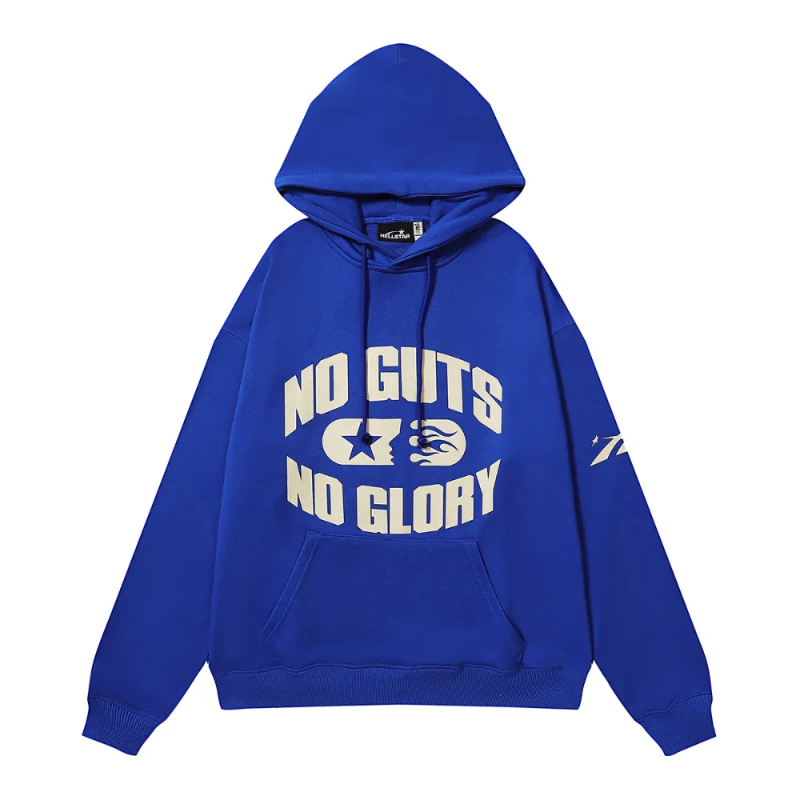 HLSTR No Guts No Glory Hoodie Blue - Image 2