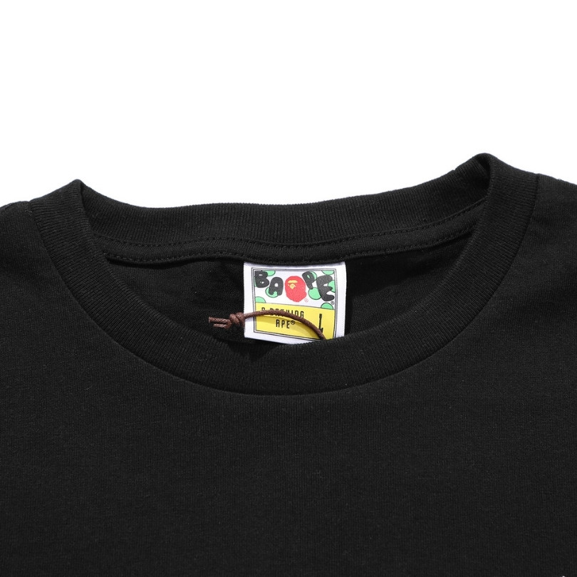 BP T-shirt Japan Map Embroidery Black - Image 13