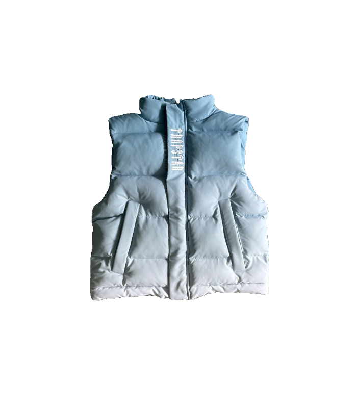 TRPSTR DECODED GILET – LIGHT BLUE