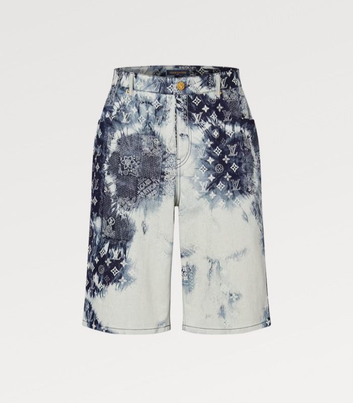Shorts monogram bandana