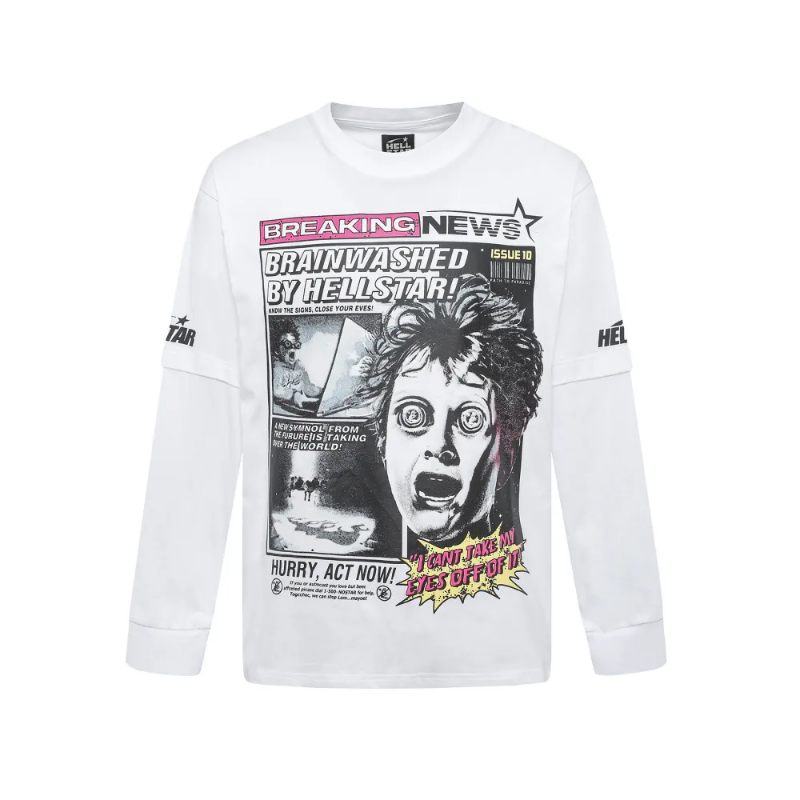 HLSTR Breaking News Long-Sleeve T-Shirt - Image 3