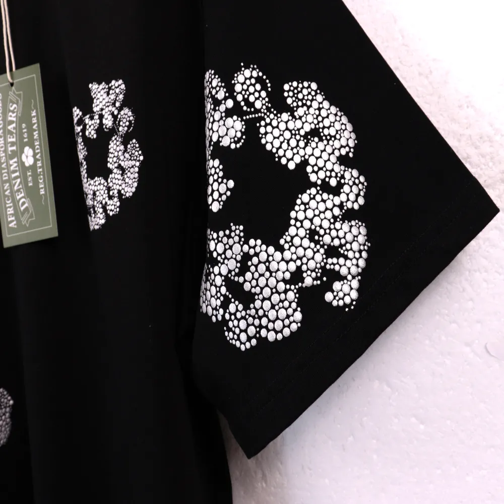 DNM TRS Glitter Patch Floral Print - Image 7
