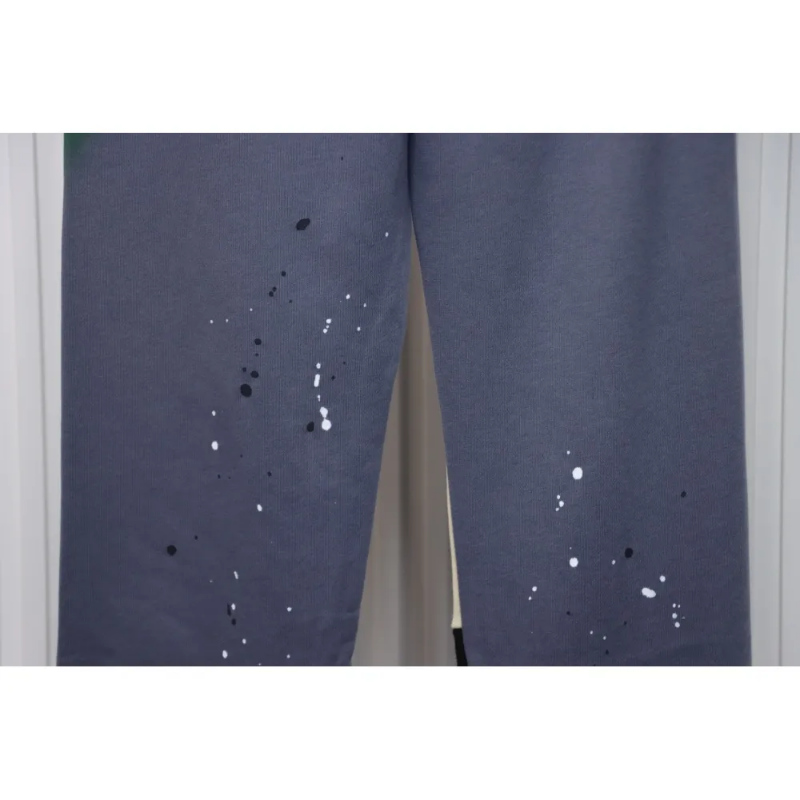GD Graffiti Splatter Sweatpants Dark Gray - Image 4