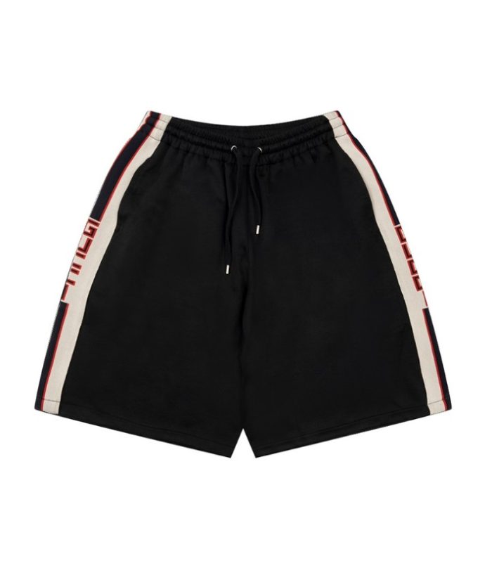 GG Shorts Logo Stripe Black