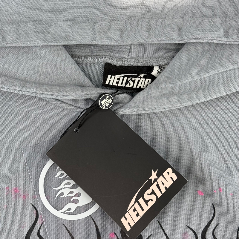 HLSTR Hoodie Future Flame Grey/Pink - Image 7