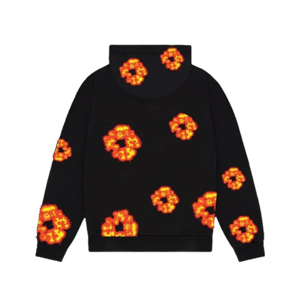 DNM TRS x Offset Wreath Hoodie Black - Image 2