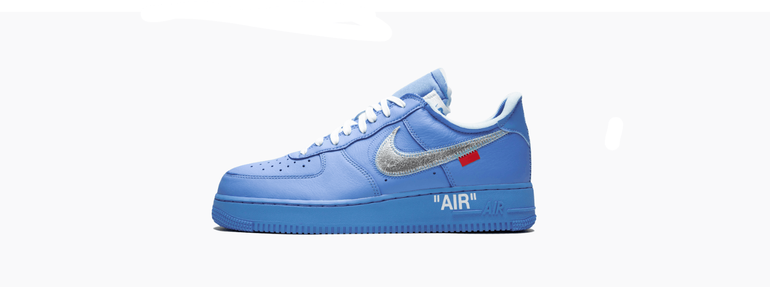 AF1 Low Off-White MCA University Blue