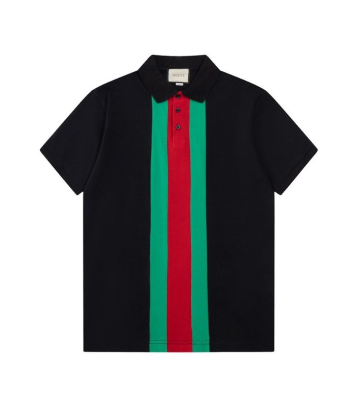 GG Polo Vertical Stripe Logo