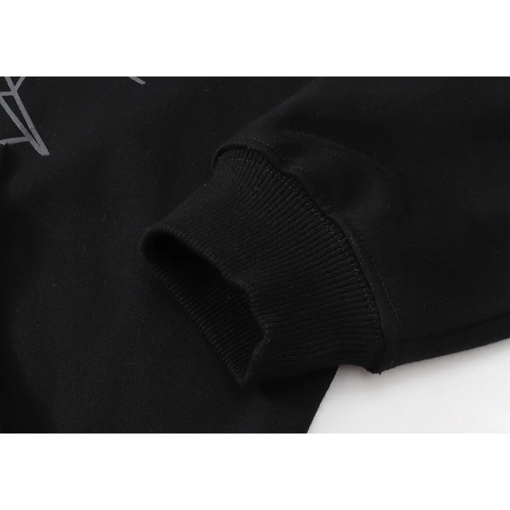 SPDR Young Thug Punk Hoodie Black - Image 8