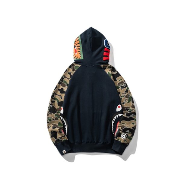 BP Hoodie Blue Shark Camo Full-Zip - Image 2