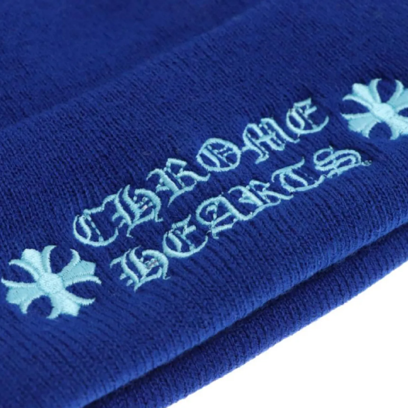 CHRM HRTS Logo Beanie Blue - Image 3