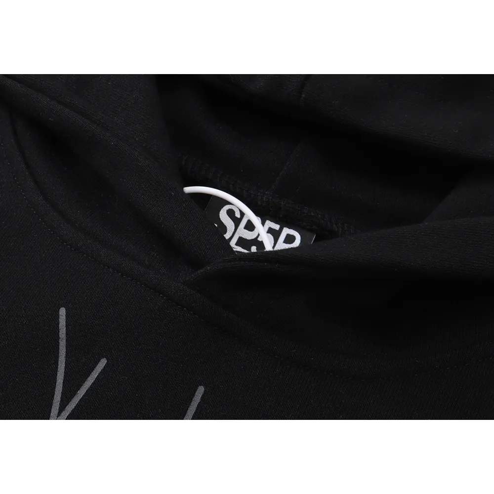 SPDR Young Thug Punk Hoodie Black - Image 4