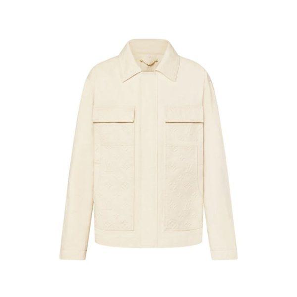 LV Jacket Monogram Workwear Denim