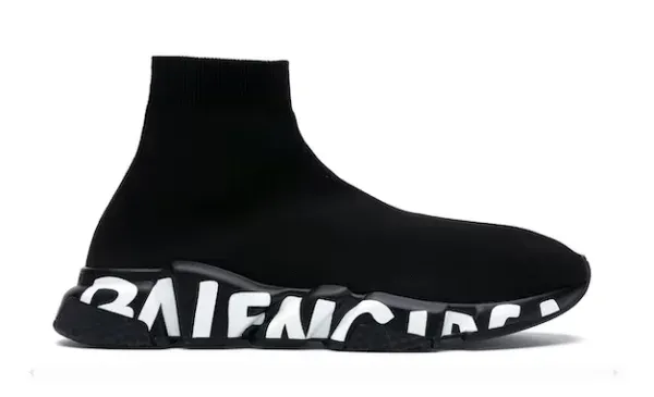 Speed Graffiti Trainers Black - Image 4
