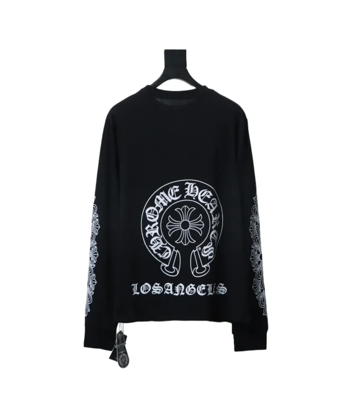 CHRM HRTS Los Angeles Excluisve Long Sleeve T Shirt Black