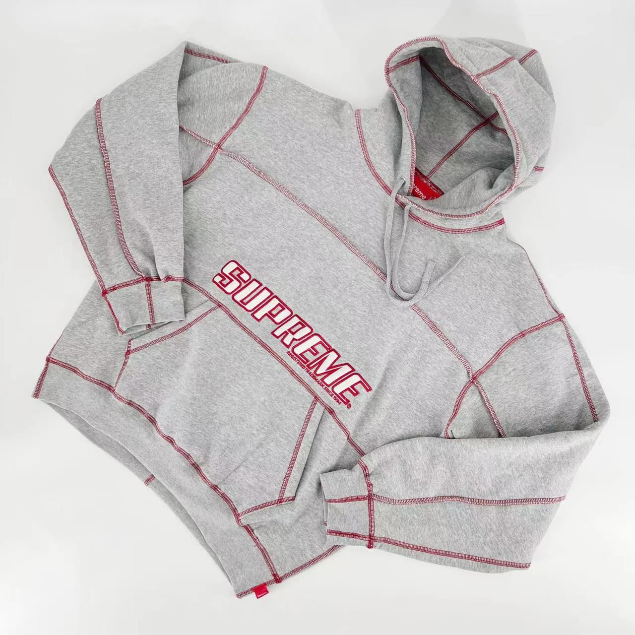 SPRM COVERSTITCH TRACKSUIT GREY - Image 3