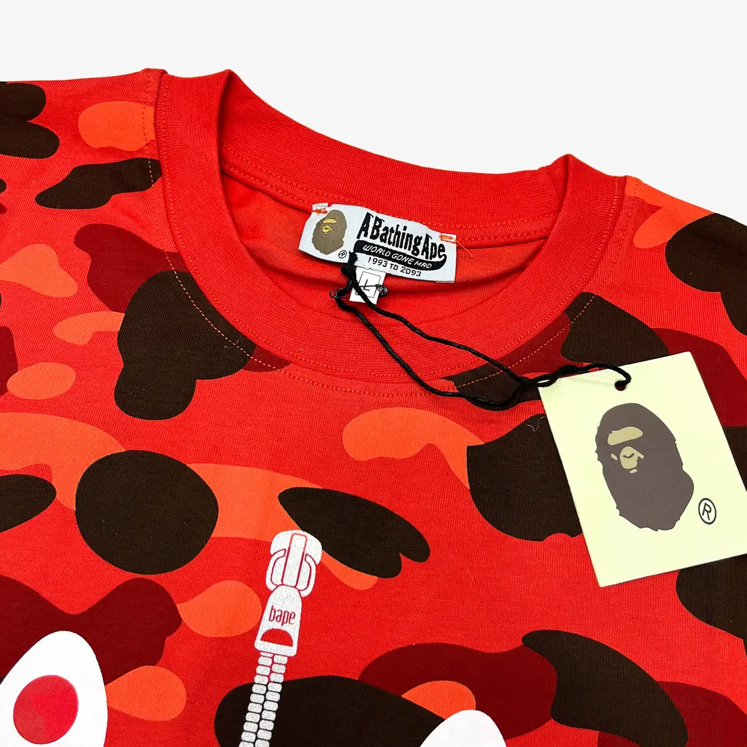 BP T-Shirt Camo Shark Red - Image 5