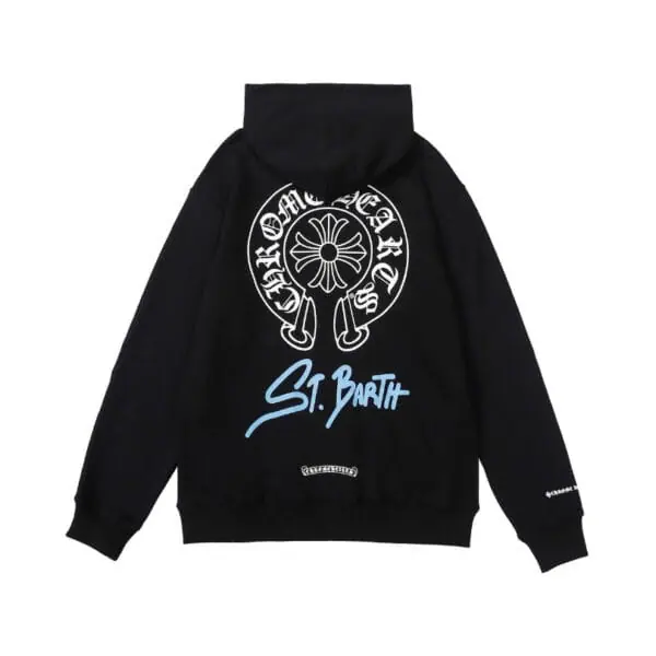 CHRM HRTS Hoodie St. Barth Black CH082 - Image 2