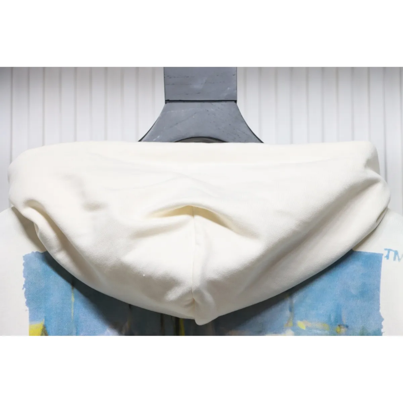 OFF WHT Pascal Arrow Zipped Hoodie White - Image 7