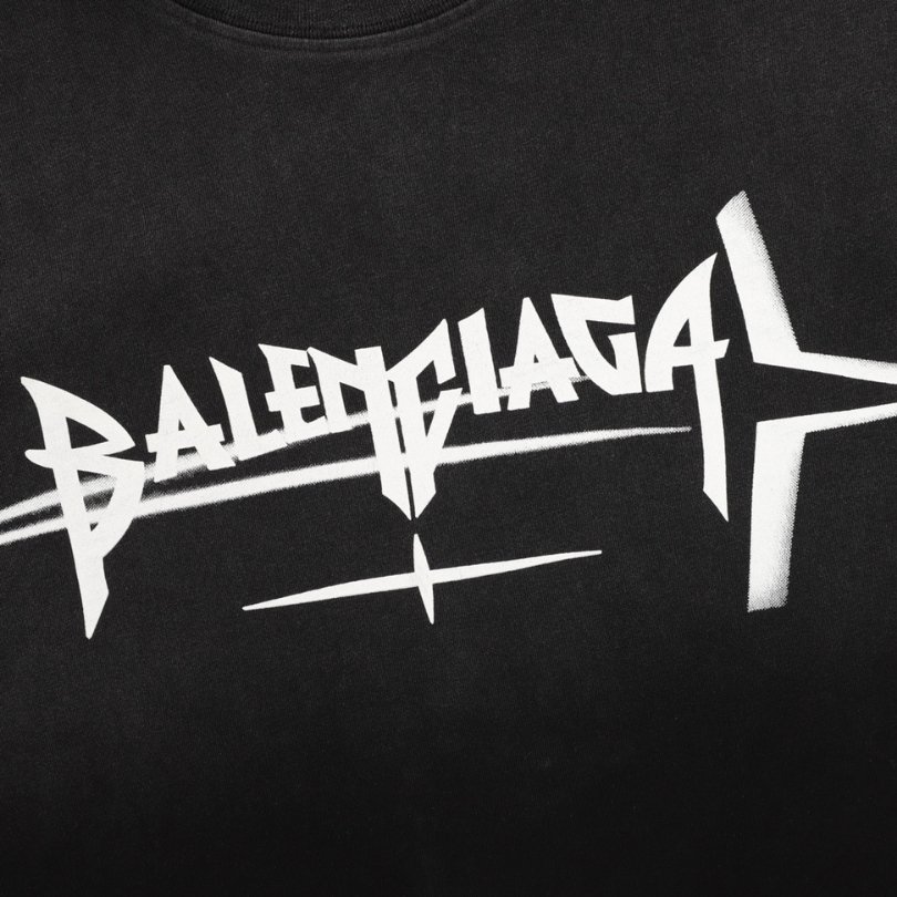 BLNCG T-shirt Logo Graphic Black - Image 5