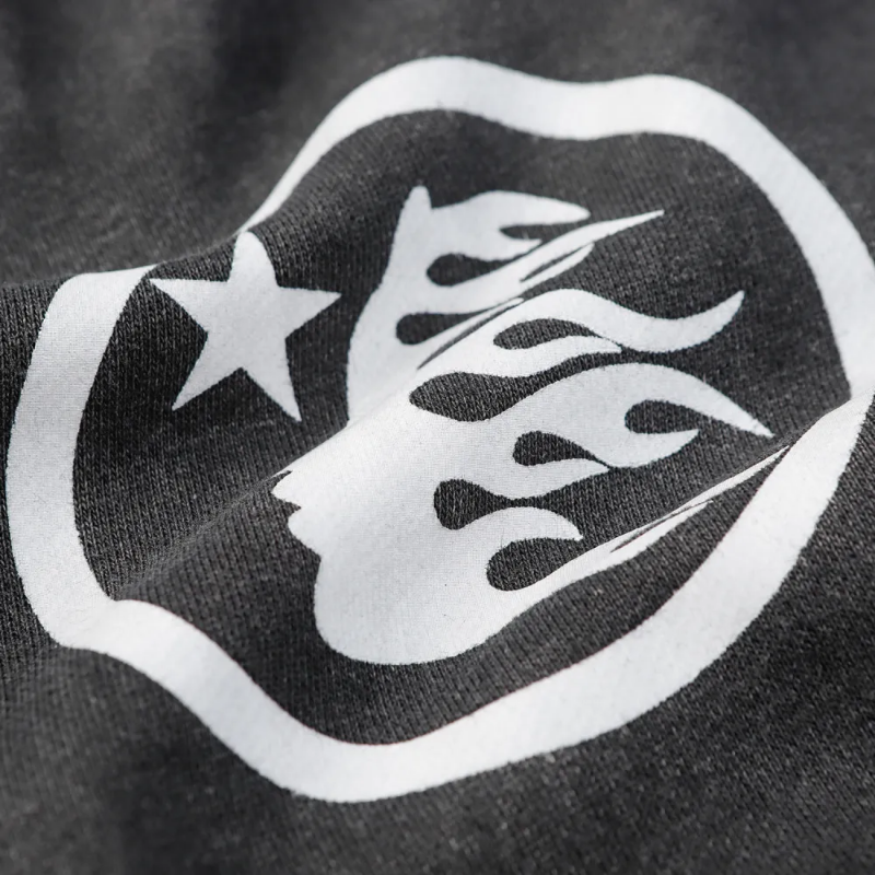 HLSTR Black Logo Full Zip Hoodie - Image 8
