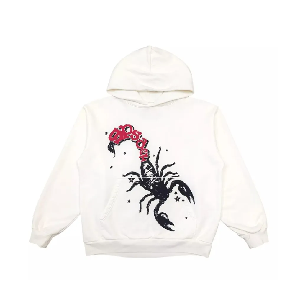 SPDR x Mariah The Scientist Scorpion Hoodie White