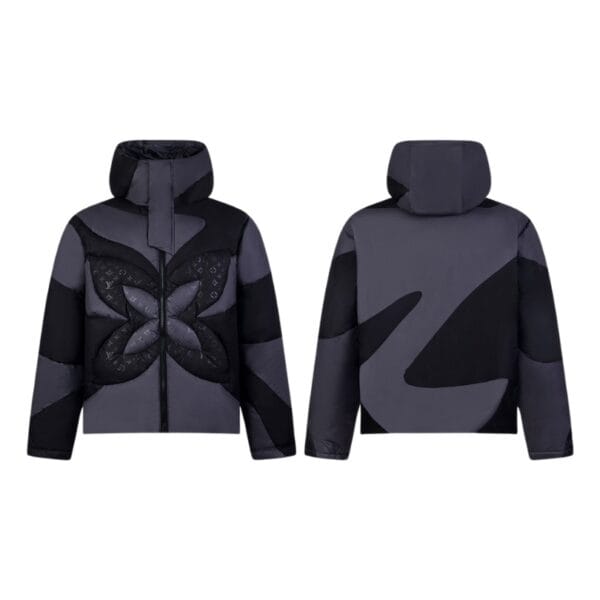LV Jacket Puffer with Monogram Design - Image 9