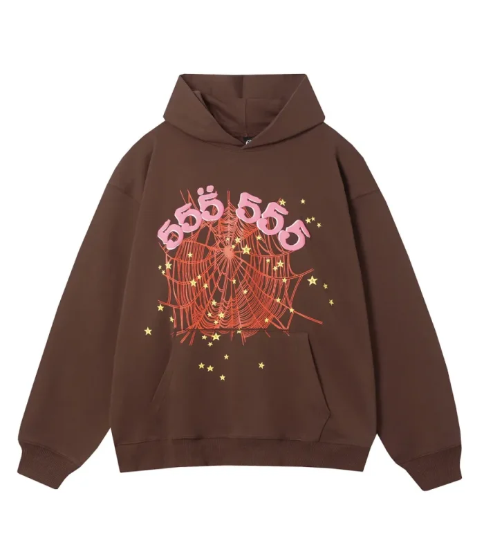 SPDR Hoodie ZF002-top Brown
