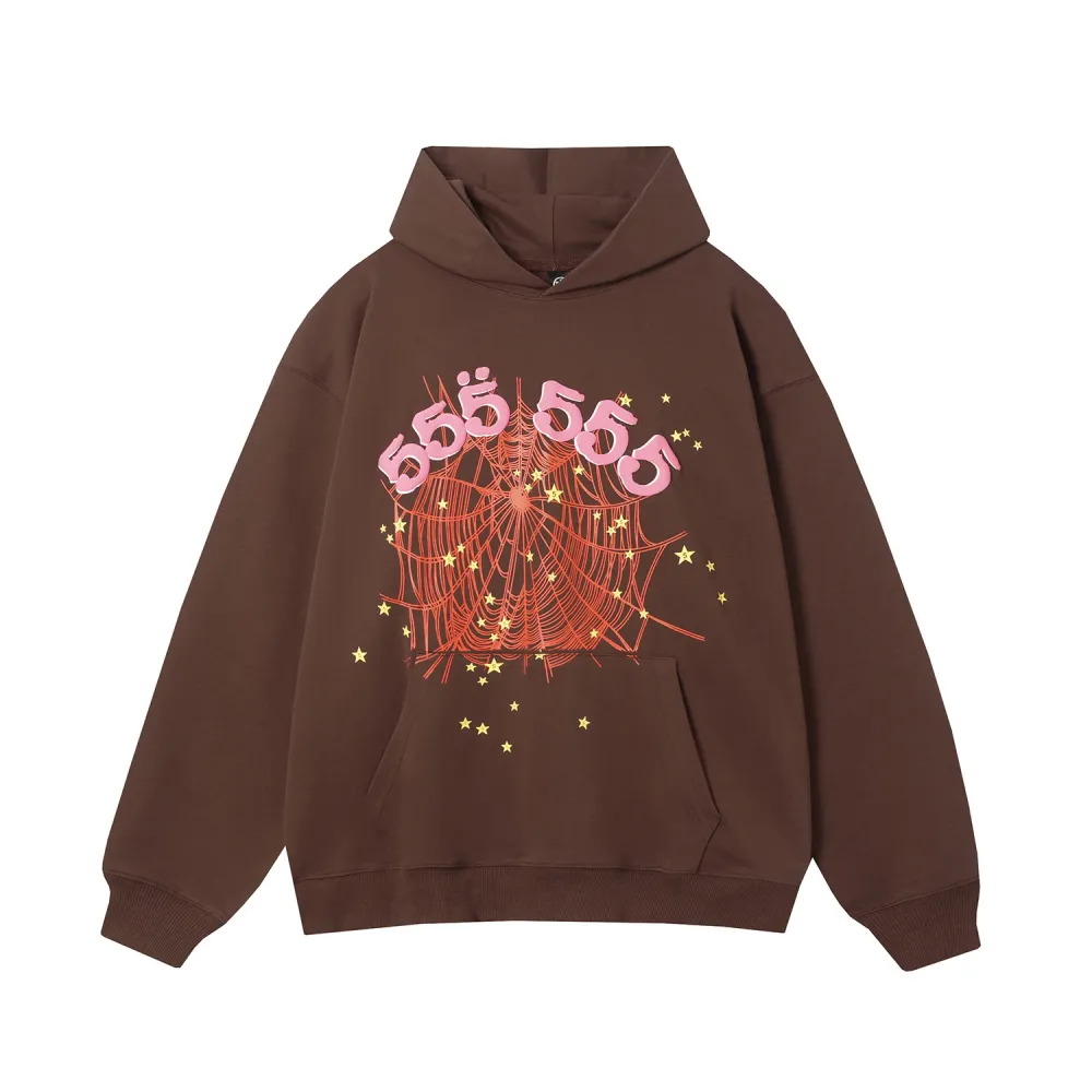 SPDR Hoodie ZF002-top Brown
