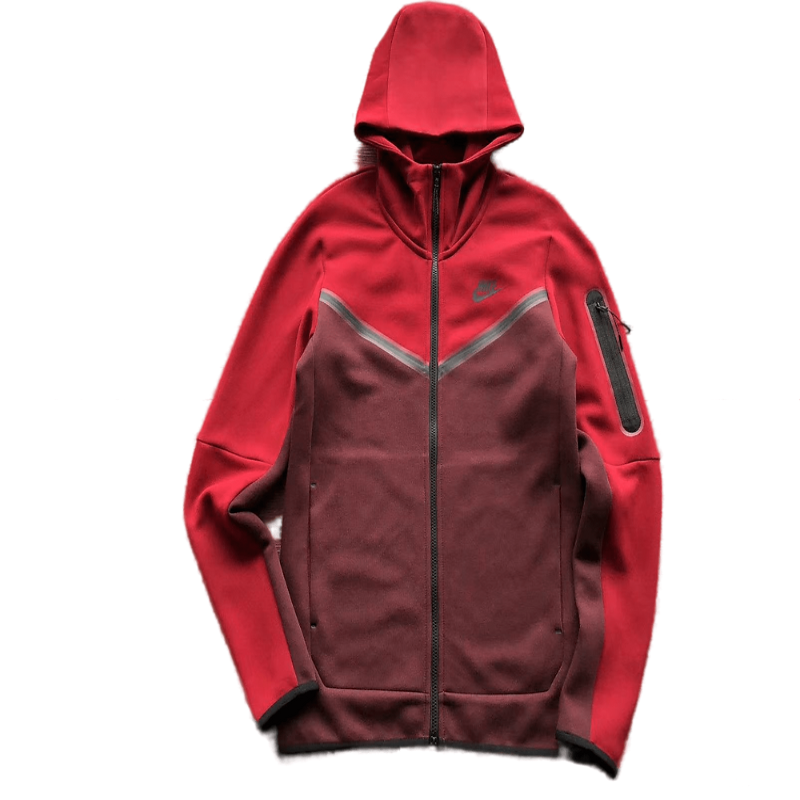 TECH FLEECE – RED/BORDEAUX (completa)