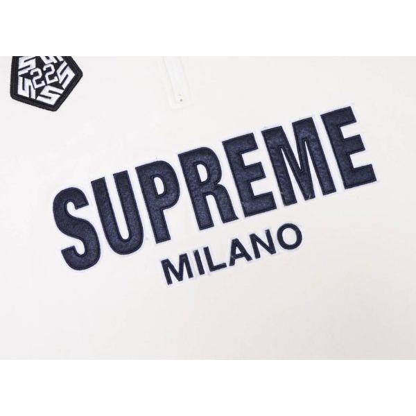 SPRM Sweatshirt Milano Half Zip White - Image 4