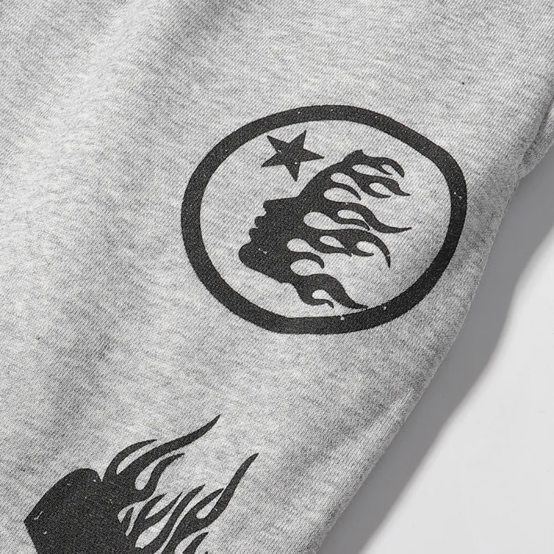 HSTR Sweatpants Black Yellow/Gray/Black White - Image 7
