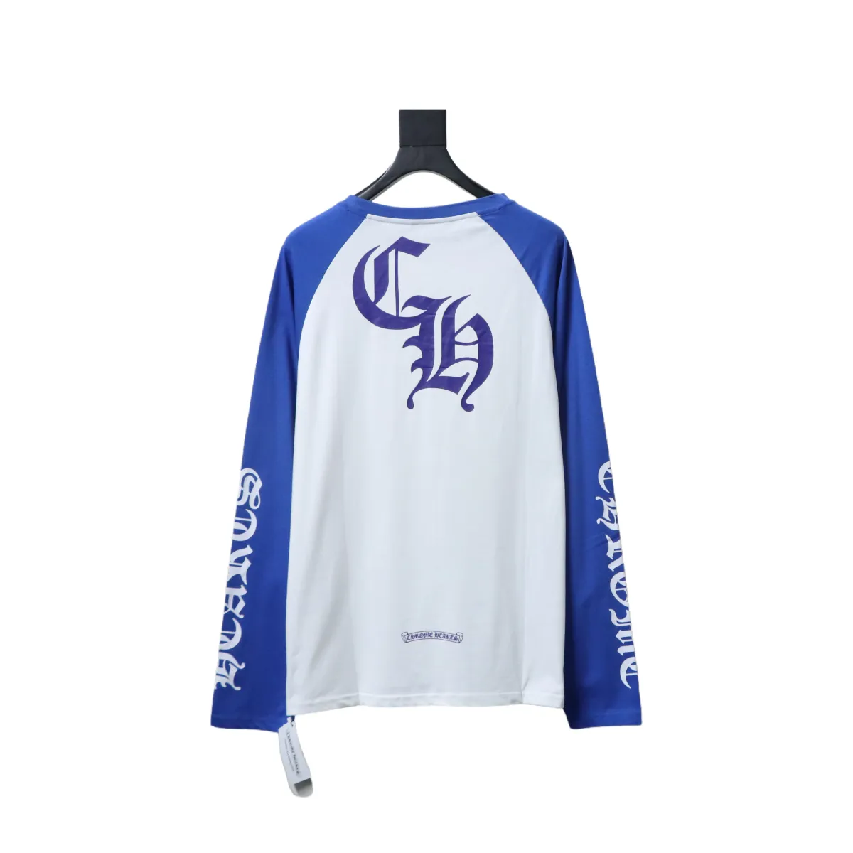 CHRM HRTS CH Baseball Shirt White Blue - Image 2
