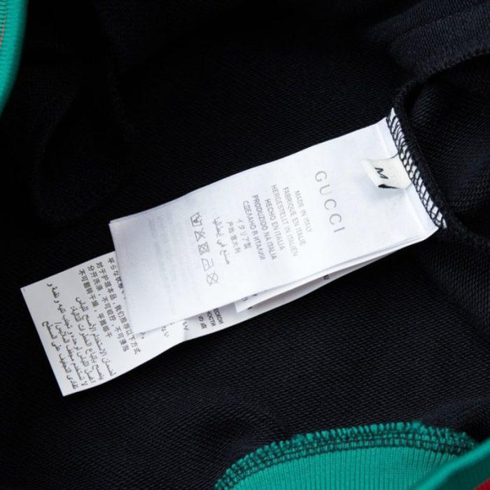 GG Jacket Full Zip Monogram Track Black - Image 6