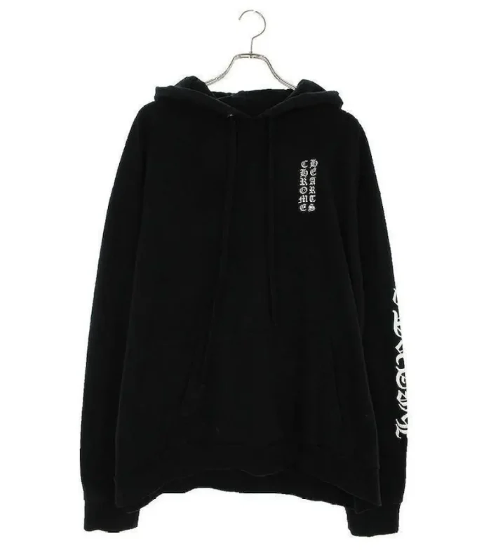 CHRM HRTS Printed Hoodie With Sleeve Pattern