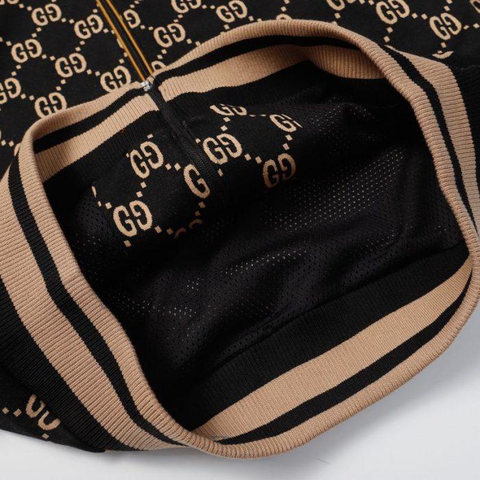 GG hoodie Track Monogram Black GC105 - Image 8