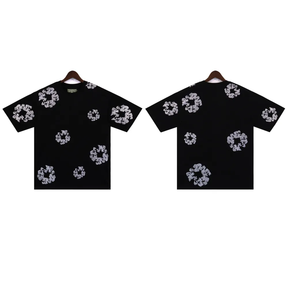 DNM TRS Glitter Patch Floral Print - Image 2