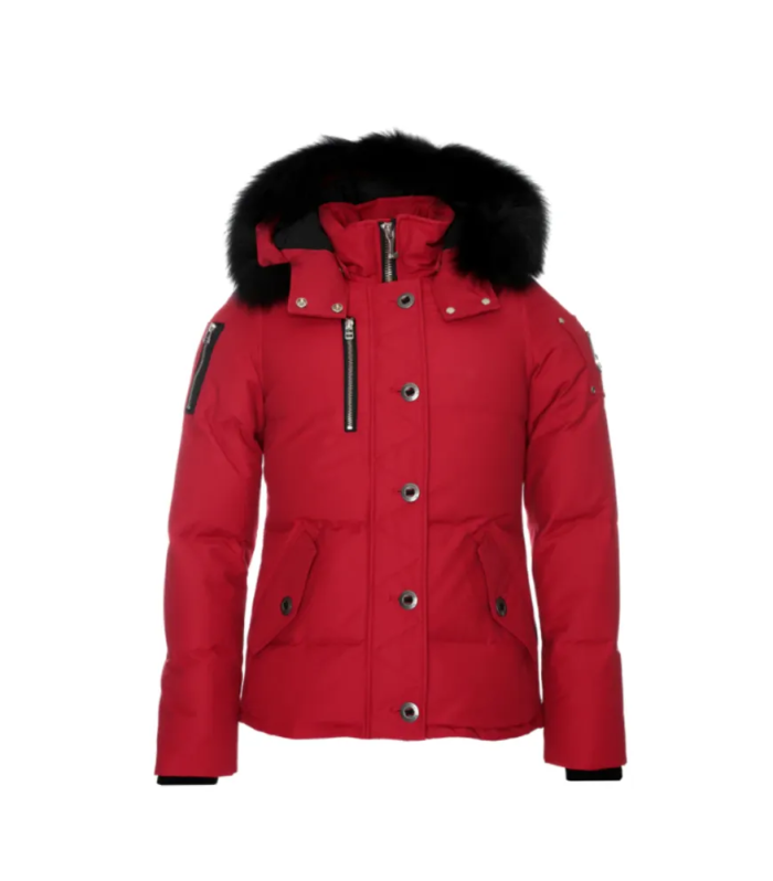 MK 3Q Fur Hood Parka Red