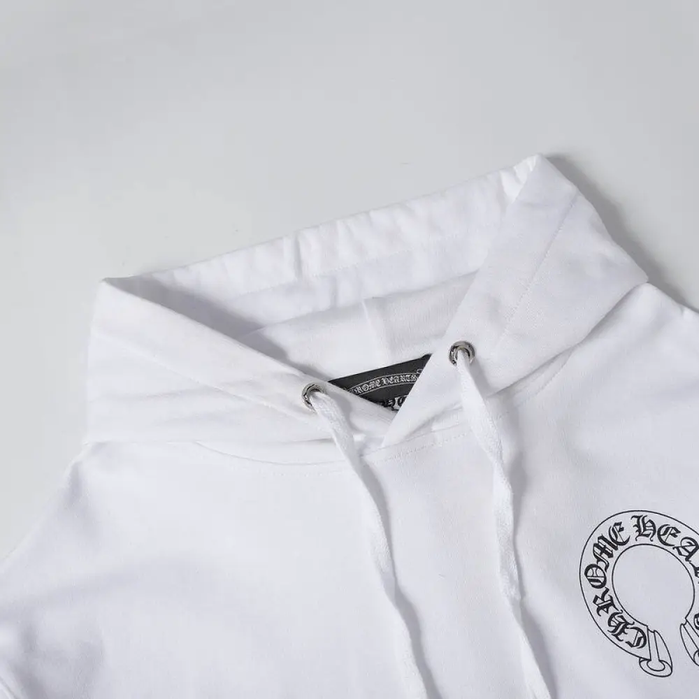 CHRM HRTS X Matty Boy Horseshoe Pullover Hoodie Black & White - Image 4