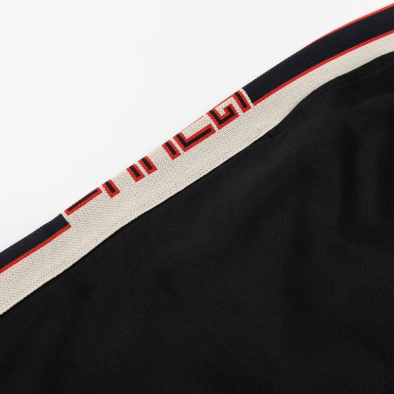 GG Shorts Logo Stripe Black - Image 4