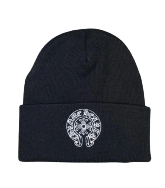 CHRM HRTS HorseShoe Logo Beanie Black