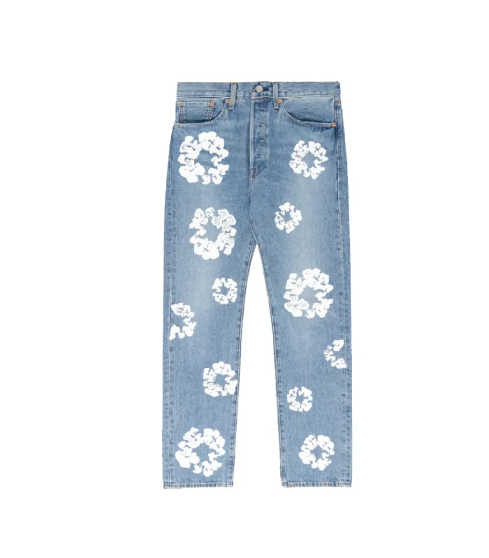 DT The Cotton Wreath Jean Sky Blue