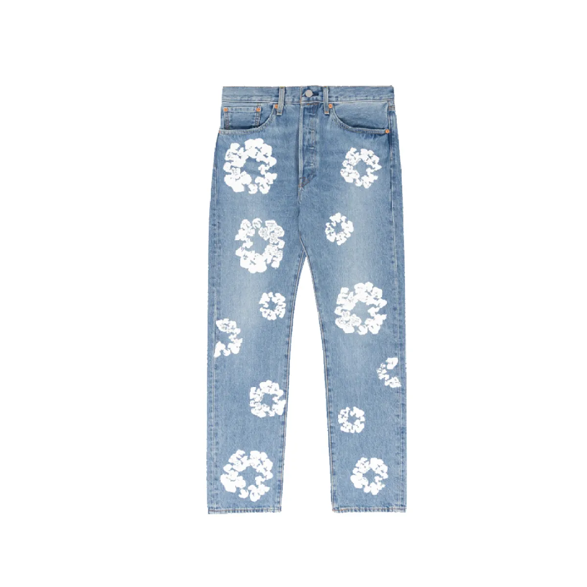 DT The Cotton Wreath Jean Sky Blue