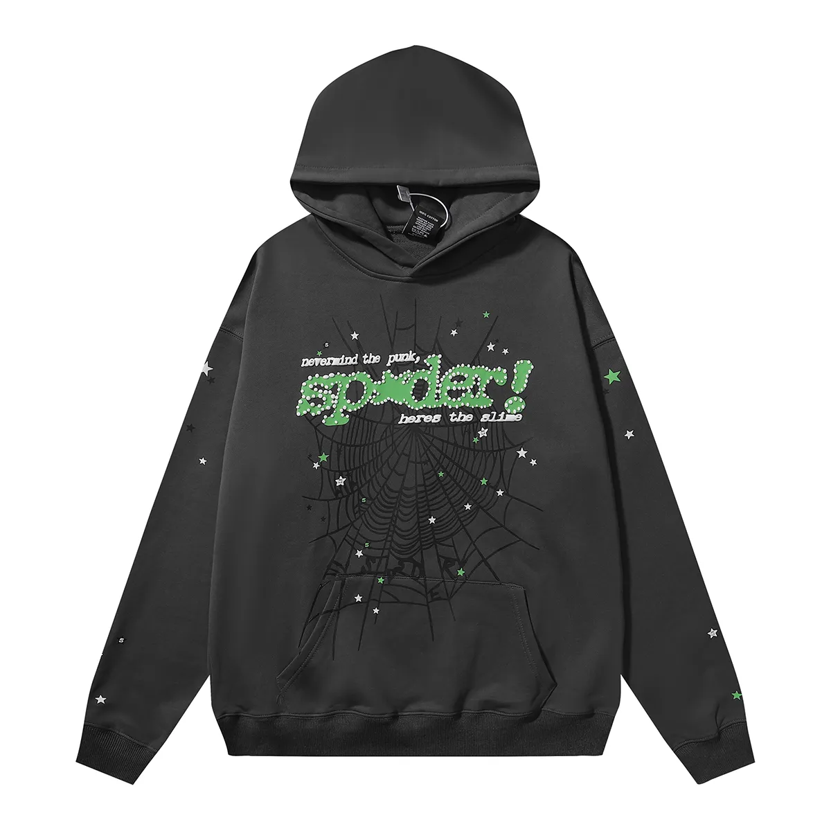 SPDR Punk V2 Hoodie and Sweatpant Set Slate Grey - Image 2