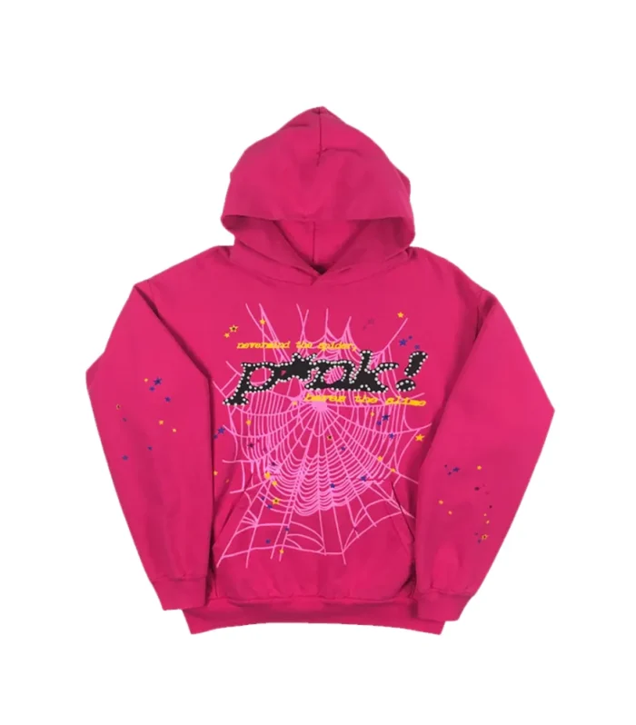 SPDR Young Thug Punk Hoodie Pink