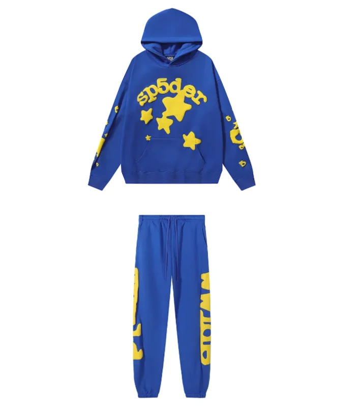 SPDR Beluga Hoodie and Sweatpant Set TC Blue