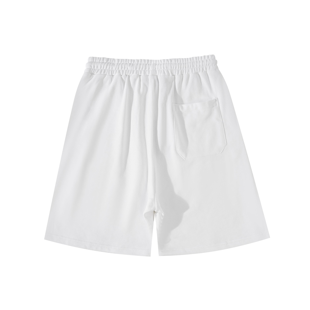 LV Shorts White Blue Monogram - Image 2